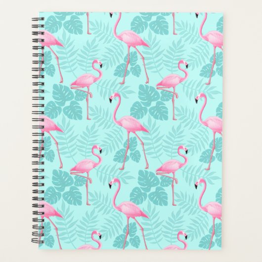  Flamingo Light Blue Planner (Voorkant)