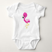 Flamingo, Little Flamingo, Pink Flamingo Romper (Voorkant)