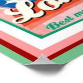 Flamingo Lounge Poster 13 x 19 (Hoek)