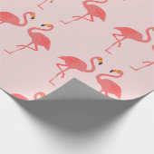 Flamingo Love Cadeaupapier (Hoek)