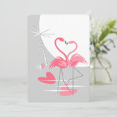 Flamingo Love Large Moon text back vertical (Staand voorkant)