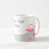 Flamingo Love Large Moon Text mok (Voorkant rechts)