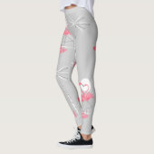Flamingo Love leggings (Links)