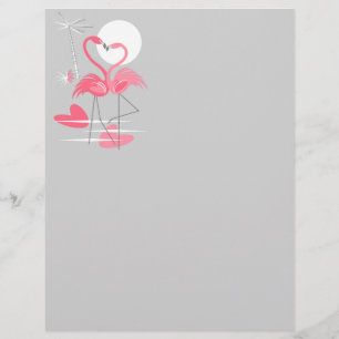 Flamingo Love letterhead