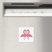 Flamingo Love Magneet (Insitu (Vaatwasser))