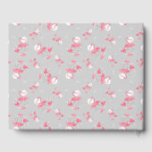 Flamingo Love Multi-gastboek Gastenboek (Achterkant)