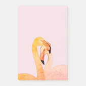Flamingo Love, roze flamingo's Post-it Notities Post-it® Notes (Voorkant)