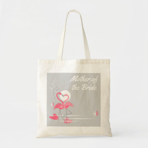 Flamingo Love Side Moeder of the Bride budget tas
