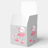 Flamingo Love-welkomstdoos Dank je klassiek Bedankdoosjes (Geopend)