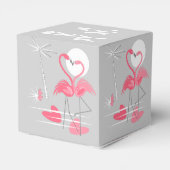 Flamingo Love-welkomstdoos Dank je klassiek Bedankdoosjes (Achterkant)