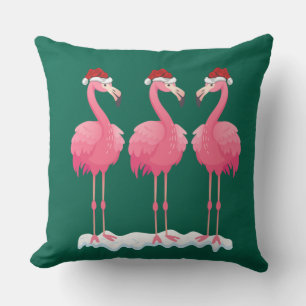 Flamingo Lover Xmas Verlichting Santa Pink Flaming Kussen