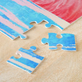 Flamingo Lovers Legpuzzel (Zijkant)