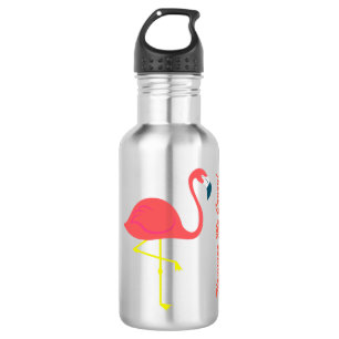 "Flamingo Me Crazy" Thermal flacon met vers Limoen Waterfles