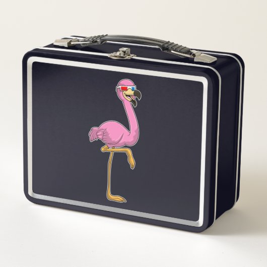 Flamingo met bril (Voorkant)
