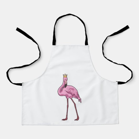 Flamingo met Crown Schort (Voorkant)