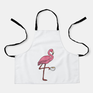 Flamingo met Cup Schort