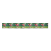 Flamingo met hoge hakken en parels lint (Voorkant)