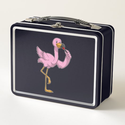 Flamingo met Lipstick (Voorkant)