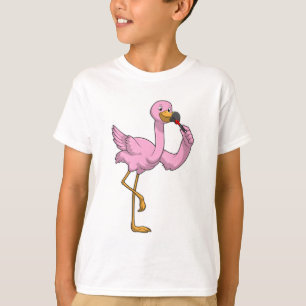 Flamingo met Lipstick T-shirt