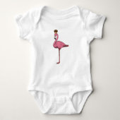 Flamingo met Muffin Romper (Voorkant)