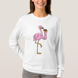 Flamingo met Muffin T-shirt