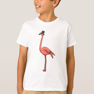 Flamingo met Pet T-shirt