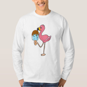 Flamingo met Popsicle T-shirt