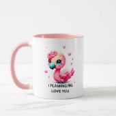 Flamingo Mok, Cadeau voor Flamingo Lover, Mok (Links)