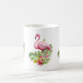 Flamingo Mok, Flamingo Coffee Mok, Roze Flamingo Koffiemok (Center)