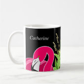 Flamingo Mok met gepersonaliseerde namen (Links)