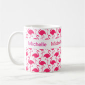 Flamingo Monogram Coffee Mugs Koffiemok (Links)