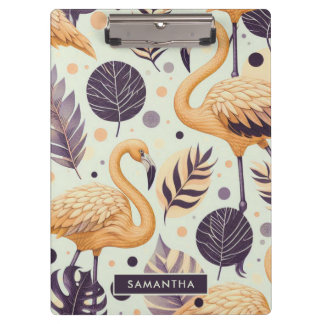 Flamingo Naadloos Klembord