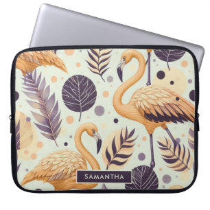 Flamingo Naadloos Laptop Sleeve