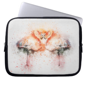 Flamingo Neopree-laptophoes van 10 inch Laptop Sleeve