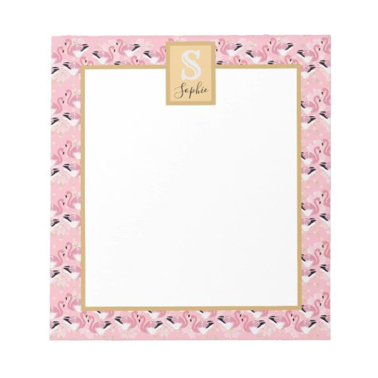 Flamingo Notitieblok (Voorkant)