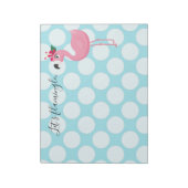 Flamingo Notitieblok (Gedraaid)