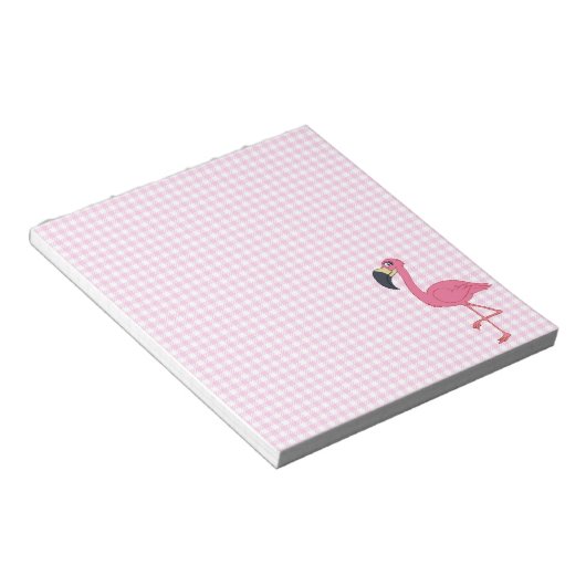 Flamingo Notitieblok (Schuin)
