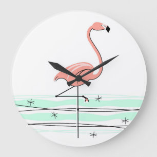 Flamingo Ocean klok rond