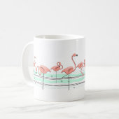 Flamingo Ocean Line mok (Voorkant links)