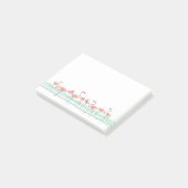 Flamingo Ocean Line Post-it® Notes (Schuin)