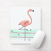 Flamingo Ocean mousepad Muismat (Met muis)