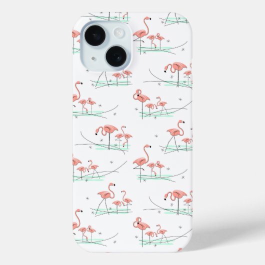 Flamingo Ocean Multi iPhone hoesje (Achterkant)