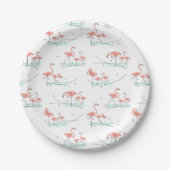Flamingo Ocean Multi-paper bord (Voorkant)