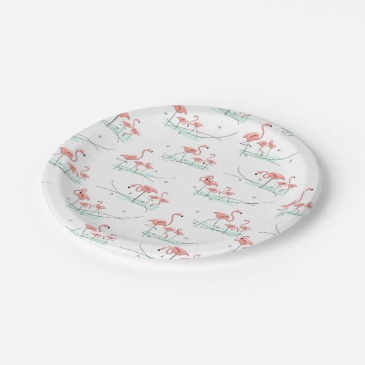 Flamingo Ocean Multi-paper bord (Gekanteld)