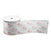 Flamingo Ocean Multi ribbon satin Lint (Spoel)