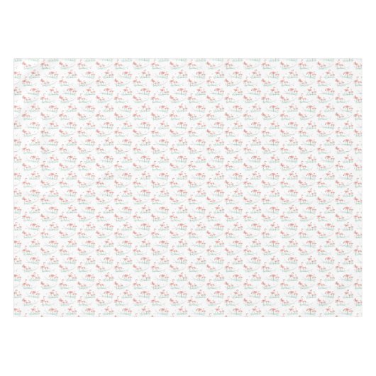 Flamingo Ocean Multi tablecloth Tafelkleed (Voorkant (Horizontaal))