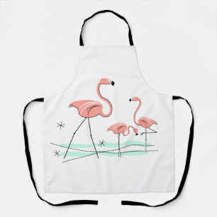 Flamingo Ocean Trio 2 apron Schort