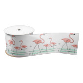 Flamingo Ocean Trio 2 ribbon satin Lint (Spoel)