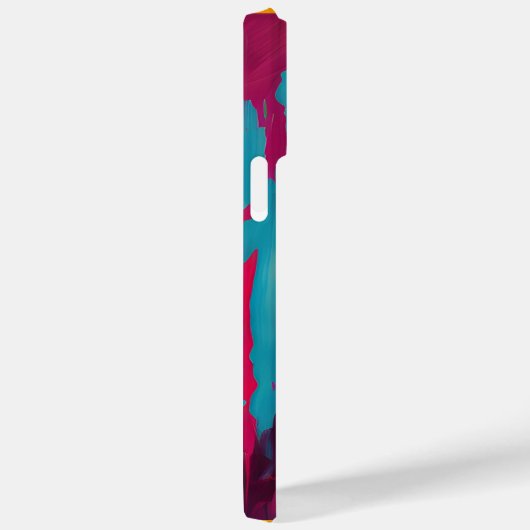 Flamingo olieverfschilderij kunstwerk gepersonalis Case-Mate iPhone case (Achterkant / Rechts)