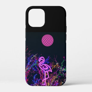 Flamingo op het dansfeest. Hoesje-Mate iPhone case
